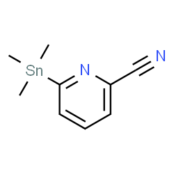 TRIMETHYL(6-CYANOPYRIDIN-2-YL)STANNANE结构式
