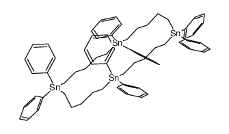 1,1,7,7,13,13,19,19-octaphenyl-1,7,13,19-tetrastannacyclotetracosane结构式