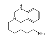 6-(2,4-dihydro-1H-quinazolin-3-yl)hexan-1-amine结构式