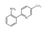 2-(5-METHYL-PYRIDIN-2-YL)-PHENYLAMINE structure