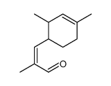 3-(2,4-dimethylcyclohex-3-en-1-yl)-2-methylprop-2-enal Structure