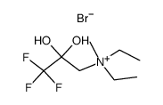 Diethyl-methylammonium-trifluoracetyl-methylid-hydrobromid-hydrat Structure