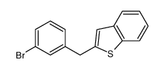 2-(3-bromobenzyl)-1-benzothiophene结构式