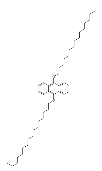 9,10-dihexadecoxyanthracene结构式