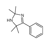 2,2,5,5-tetramethyl-4-phenyl-1H-imidazole Structure