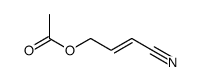 3-cyanoprop-2-enyl acetate Structure