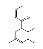 1-(3,5,6-trimethylcyclohex-3-en-1-yl)but-2-en-1-one结构式