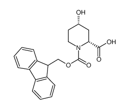 (2R,4S)-1-(9H-fluoren-9-ylmethoxycarbonyl)-4-hydroxypiperidine-2-carboxylic acid图片