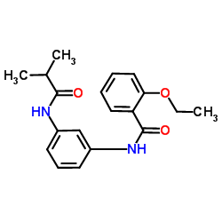 2-Ethoxy-N-[3-(isobutyrylamino)phenyl]benzamide Structure