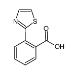 2-(1,3-thiazol-2-yl)benzoic acid结构式