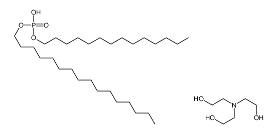 hexadecyl tetradecyl hydrogen phosphate, compound with 2,2',2''-nitrilotriethanol (1:1) picture