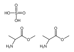 bis(O-methyl-L-alanine) sulphate Structure