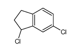 1,6-dichloro-2,3-dihydro-1H-indene结构式
