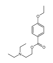 2-diethylaminoethyl 4-ethoxybenzoate结构式