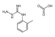 1-amino-2-(2-methylphenyl)guanidine,nitric acid结构式