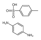 benzene-1,4-diamine (4-methylbenzenesulphonate)结构式