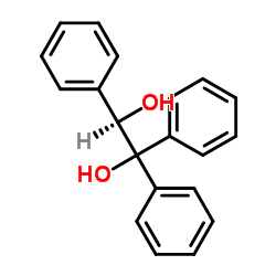 (2R)-1,1,2-Triphenyl-1,2-ethanediol Structure