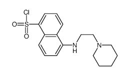 2-(N-piperidine)ethylamine-1-naphthyl-5-sulfonylchloride structure