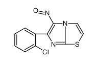 6-(2-chlorophenyl)-5-nitrosoimidazo[2,1-b][1,3]thiazole结构式