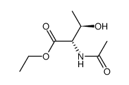 N-acetyl-L-threonine ethyl ester结构式