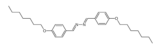 4,4'-Di-n-Heptyloxybenzalazine Structure