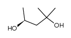 (S)-2-methyl-2,4-pentanediol Structure