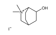 3,3-dimethyl-3-azoniabicyclo[2.2.2]octan-5-ol,iodide结构式