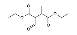 2-formyl-3-methyl-succinic acid diethyl ester Structure