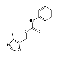 4-methyl-5-(phenylcarbamoyloxy-methyl)-oxazole Structure