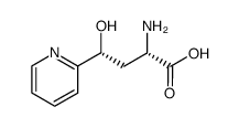 (2S,4R)-2-amino-4-hydroxy-4-(2-pyridyl)butanoic acid Structure