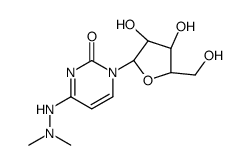 1-[(2R,3R,4S,5R)-3,4-dihydroxy-5-(hydroxymethyl)oxolan-2-yl]-4-(2,2-dimethylhydrazinyl)pyrimidin-2-one Structure