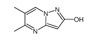 5,6-dimethyl-1H-pyrazolo[1,5-a]pyrimidin-2-one结构式