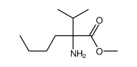 2-氨基-2-异丙基己酸甲酯结构式