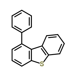 1-Phenyldibenzothiophene Structure