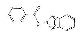 7-(benzoylamino)-2,3-benzo-7-azabicyclo(2.2.1)hepta-2,5-diene Structure