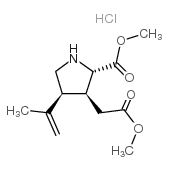 kainic acid dimethyl ester hydrochloride Structure