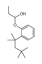 1-[2-(2,4,4-trimethylpentan-2-yl)phenoxy]propan-1-ol Structure