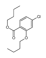 butyl 2-butoxy-4-chlorobenzoate Structure