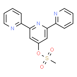 4'-METHANESULFONO-2,2':6',2''-TERPYRIDINE结构式