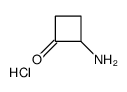 2-aminocyclobutan-1-one,hydrochloride Structure