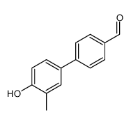 4-(4-hydroxy-3-methylphenyl)benzaldehyde结构式