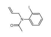 N-(2-iodophenyl)-N-(prop-2-enyl)acetamide Structure