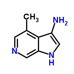 3-Amino-4-Methyl-6-azaindole structure