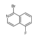 1-bromo-5-fluoroisoquinoline Structure