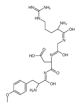 arginine-glycine-aspartate-O-methyltyrosine amide结构式