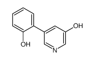 5-(2-hydroxyphenyl)pyridin-3-ol结构式