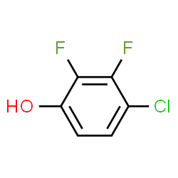 4-Chloro-2,3-difluorophenol结构式