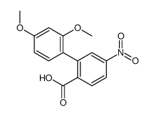 2-(2,4-dimethoxyphenyl)-4-nitrobenzoic acid Structure