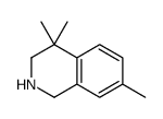 4,4,7-triMethyl-1,2,3,4-tetrahydroisoquinoline Structure