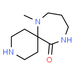 7-Methyl-3,7,11-triazaspiro[5.6]dodecan-12-one structure